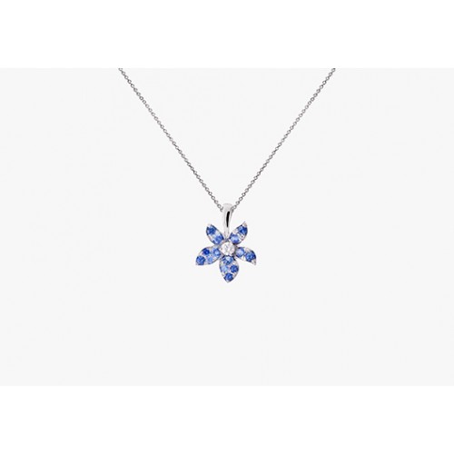 Pendant L’essentielle SM WG Diamond Sapphire